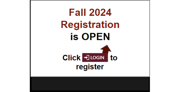 Fall 2024 Registration is OPEN